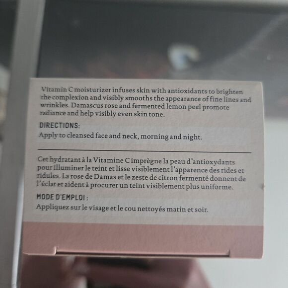 Biossance - Squalane + Vitamin C Rose Moisturizer - 50 ml / 1.69 fl oz - Picture 4 of 4